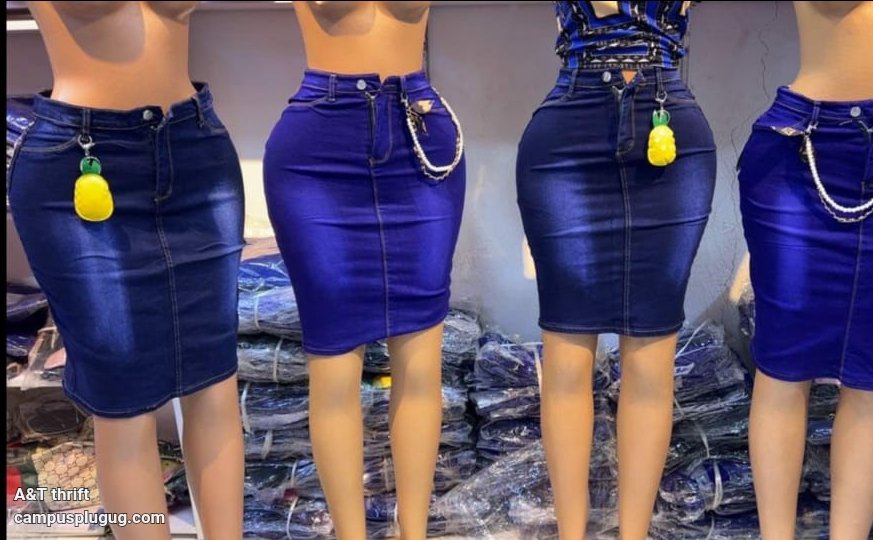 Jean skirts