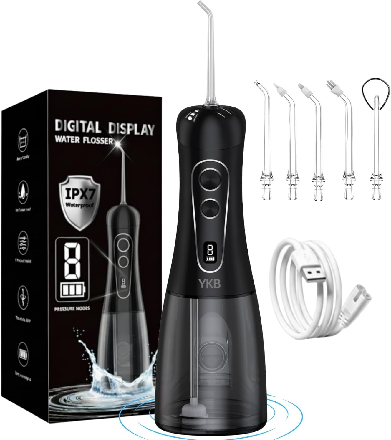 Digital Display Water Flosser